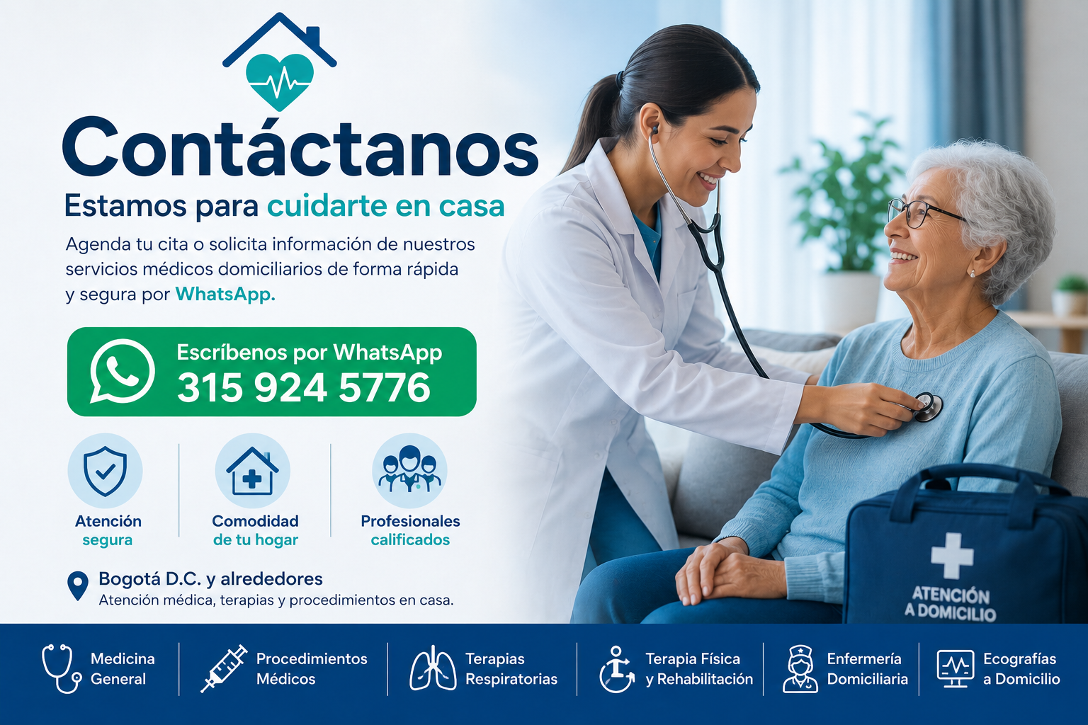 Atención médica domiciliaria
